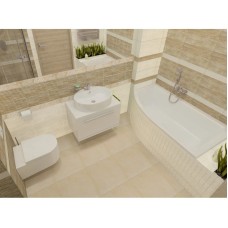 Акриловая ванна 160х95 см правая Excellent Magnus WAEX.MGP16WH