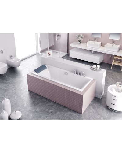 Акриловая ванна Excellent Pryzmat Slim 160x75 WAEX.PRY16WHS без гидромассажа