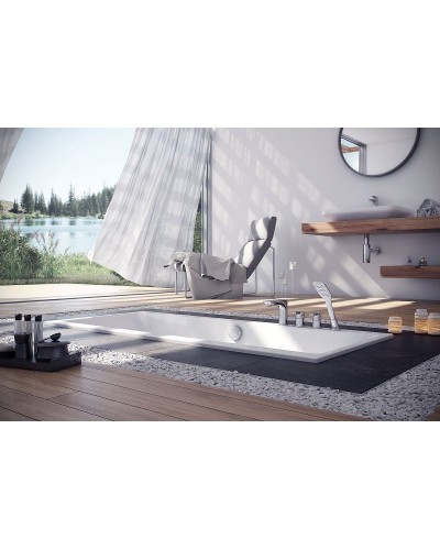 Акриловая ванна Excellent Pryzmat Slim 160x75 WAEX.PRY16WHS без гидромассажа