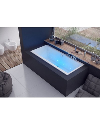 Акриловая ванна Excellent Pryzmat Slim 160x75 WAEX.PRY16WHS без гидромассажа