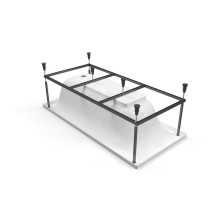 Акриловая ванна Cersanit Smart 170x80 L 63350 без гидромассажа