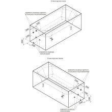 Акриловая ванна 170х75 см Radomir Аврора 0-01-0-0-0-981