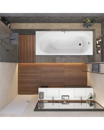 Акриловая ванна Vagnerplast Kasandra 175x70 VPBA175KAS2X-04 без гидромассажа