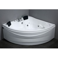 Акриловая ванна Gemy 150х150 G9041 K с гидромассажем