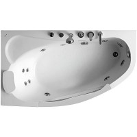 Акриловая ванна Gemy 171х99 G9046 II B L с гидромассажем