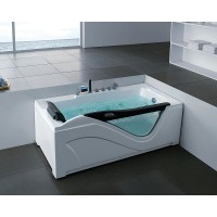 Акриловая ванна Gemy 181х92 G9055 K R с гидромассажем