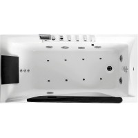 Акриловая ванна Gemy 181х92 G9055 K R с гидромассажем