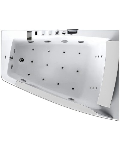 Акриловая ванна Gemy 170х130 G9056 K R с гидромассажем