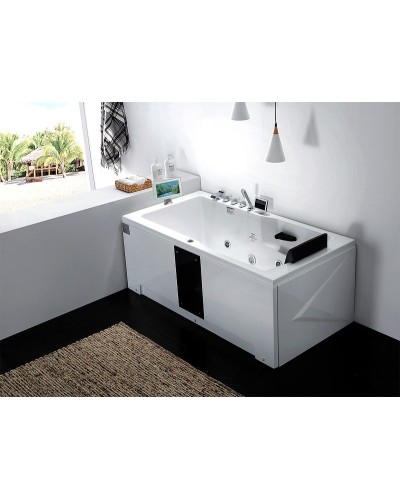 Акриловая ванна Gemy 171x86 G9066 II O L с гидромассажем