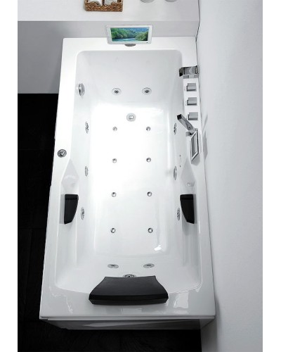 Акриловая ванна Gemy 171x86 G9066 II O L с гидромассажем