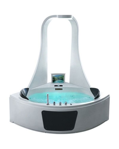 Акриловая ванна Gemy G9069 O 151х151 с гидромассажем