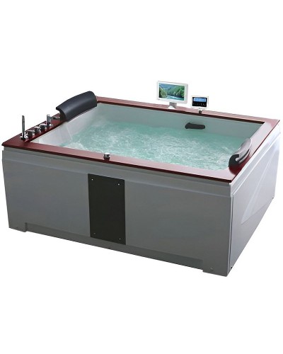 Акриловая ванна Gemy 186х151 G9052 II O L с гидромассажем