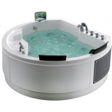 Акриловая ванна Gemy G9063 O 183х162 с гидромассажем