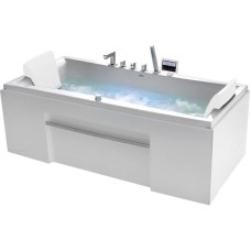 Акриловая ванна Gemy G9076 K 177х81 с гидромассажем