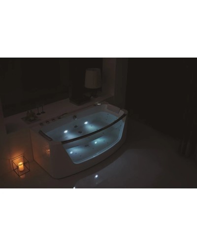Акриловая гидромассажная ванна 175х85 см SSWW A4101CGSM