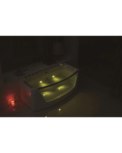 Акриловая гидромассажная ванна 175х85 см SSWW A4101CGSM