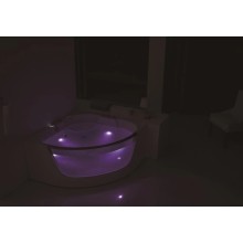 Акриловая гидромассажная ванна 141х141 см SSWW A4104