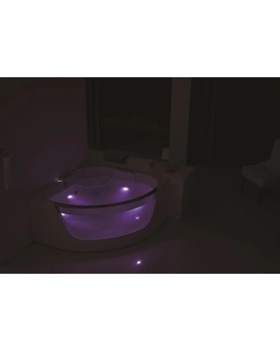 Акриловая гидромассажная ванна 141х141 см SSWW A4104