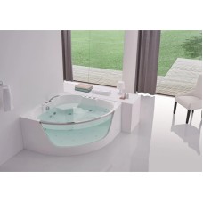 Акриловая гидромассажная ванна 141х141 см SSWW A4104