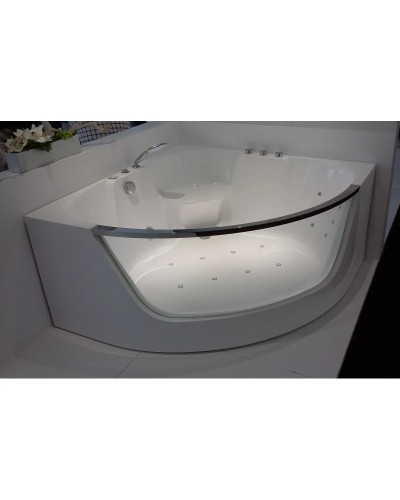 Акриловая гидромассажная ванна 141х141 см SSWW A4104