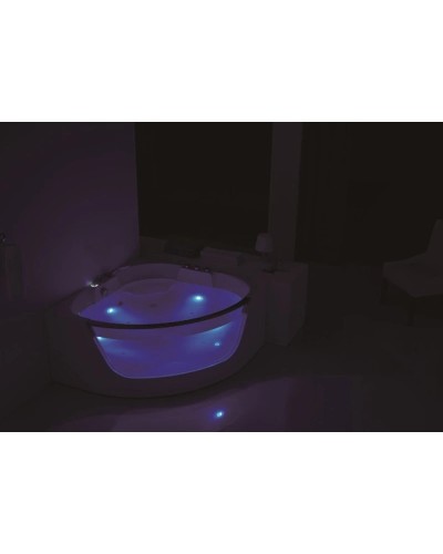 Акриловая гидромассажная ванна 141х141 см SSWW A4104