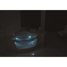 Акриловая гидромассажная ванна 141х141 см SSWW A4104