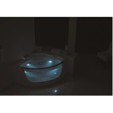 Акриловая гидромассажная ванна 141х141 см SSWW A4104