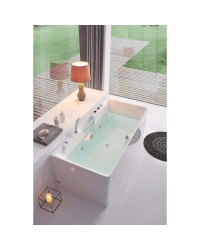 Акриловая гидромассажная ванна 170х80 см SSWW AX221A BGSN