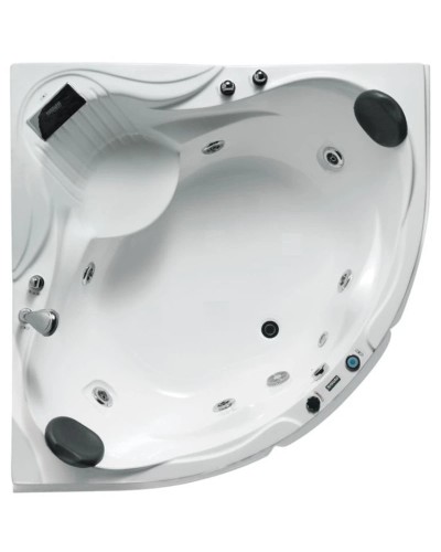 Акриловая гидромассажная ванна 152х152 см SSWW A111B BH608F
