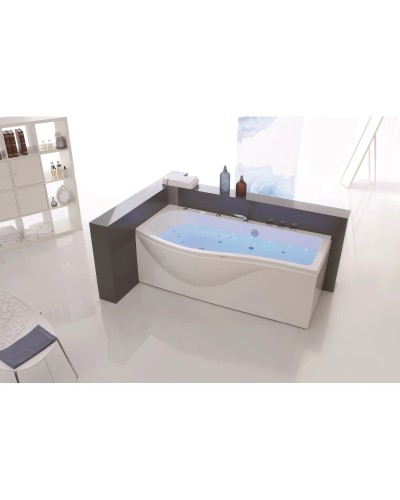 Акриловая гидромассажная ванна 180х85 см SSWW A1901L CGSP