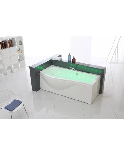 Акриловая гидромассажная ванна 180х85 см SSWW A1901L CGSP