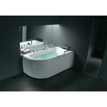 Акриловая гидромассажная ванна 170х85 см SSWW W0827R BH608F