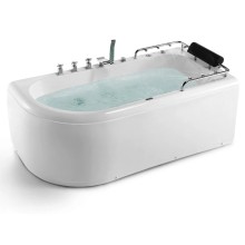 Акриловая гидромассажная ванна 170х85 см SSWW W0827R BH608F