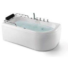 Акриловая гидромассажная ванна 170х85 см SSWW W0827L BH608
