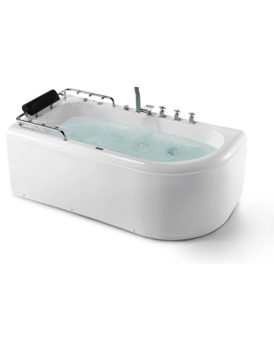 Акриловая гидромассажная ванна 170х85 см SSWW W0827L BH608