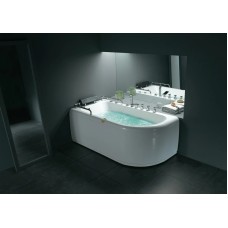 Акриловая гидромассажная ванна 170х85 см SSWW W0827L BH608