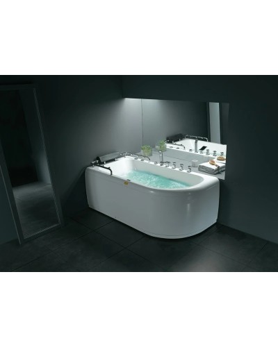 Акриловая гидромассажная ванна 170х85 см SSWW W0827L BH608