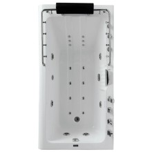 Акриловая гидромассажная ванна 170х80 см SSWW W0823R BH608F