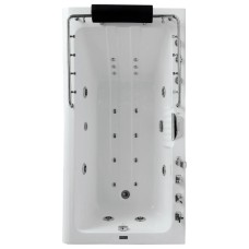 Акриловая гидромассажная ванна 170х80 см SSWW W0823R BH608F