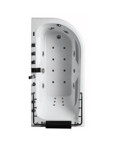 Акриловая гидромассажная ванна 170х85 см SSWW W0827L BH608