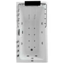 Акриловая гидромассажная ванна 170х80 см SSWW W0823L BH608F