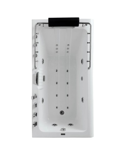 Акриловая гидромассажная ванна 170х80 см SSWW W0823L BH608F