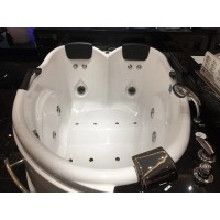 Акриловая гидромассажная ванна 180х120 см SSWW A304L BH168H