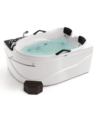 Акриловая гидромассажная ванна 180х120 см SSWW A304R BH168H