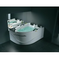 Акриловая гидромассажная ванна 180х120 см SSWW A304R BH168H