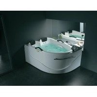 Акриловая гидромассажная ванна 180х120 см SSWW A304LBH608F