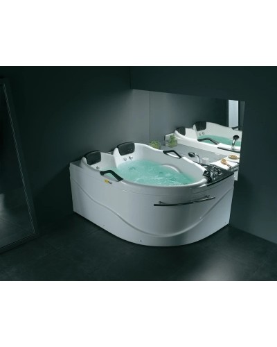 Акриловая гидромассажная ванна 180х120 см SSWW A304LBH608F