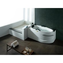 Акриловая гидромассажная ванна 173х88 см SSWW A307LBH608F