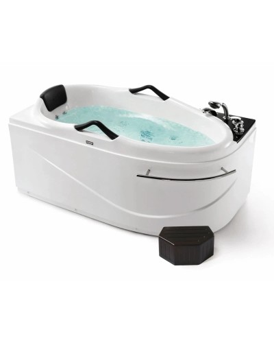 Акриловая гидромассажная ванна 173х88 см SSWW A307LBH608F