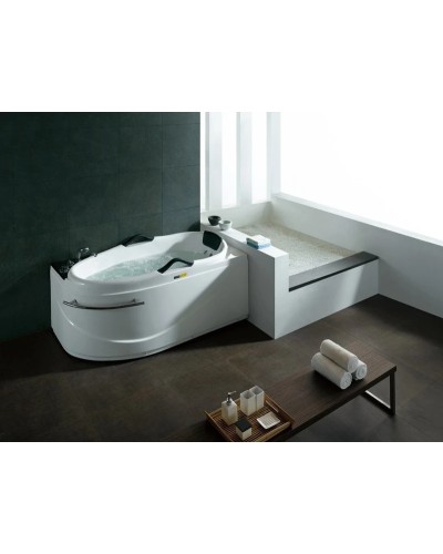 Акриловая гидромассажная ванна 173х88 см SSWW A307RBH608F